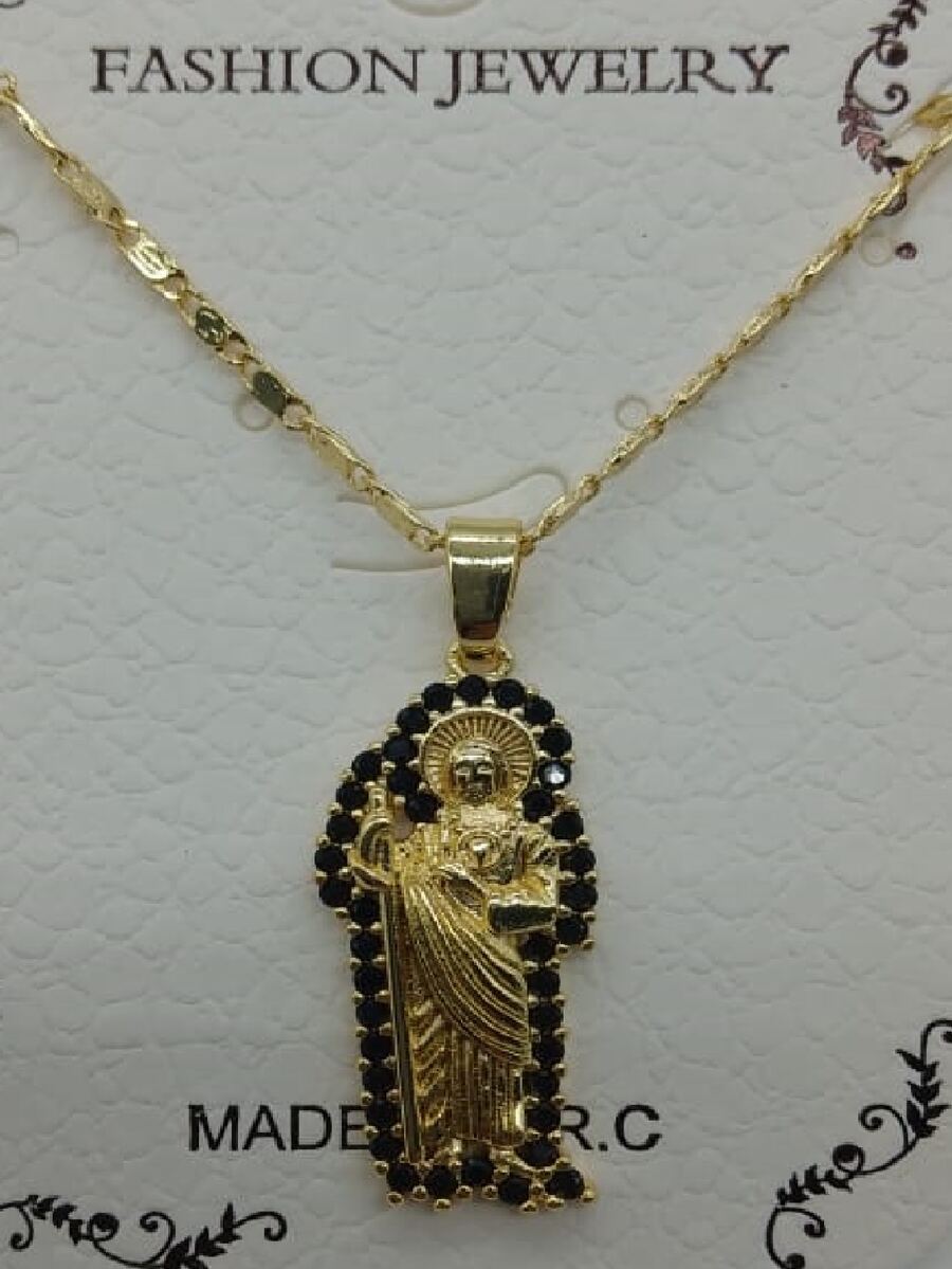 Collar Con  Colgante SN. Judas Unisex