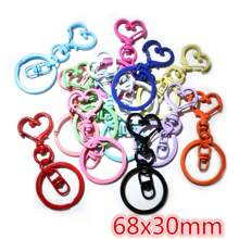 5pcs Random Mix Snap Hook Trigger Clips Buckles For Keychain Lobster Clasp Hooks Key Ring Clasp DIY Jewelry Making Supplies - Random Mix - View 7