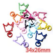 5pcs Random Mix Snap Hook Trigger Clips Buckles For Keychain Lobster Clasp Hooks Key Ring Clasp DIY Jewelry Making Supplies - Random Mix - View 5