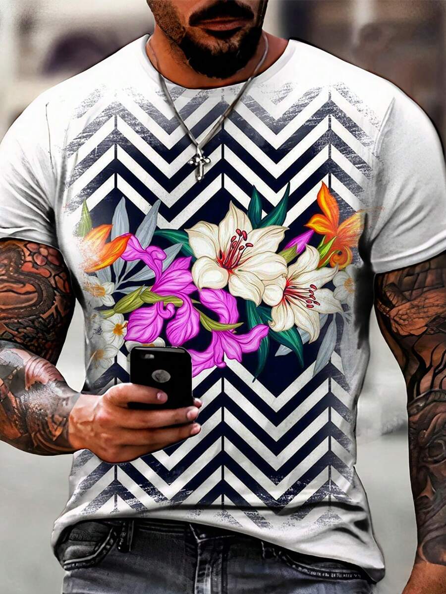Men T-Shirts - trắng - Xem 1