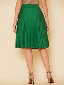 Women Skirts - Green - View 3