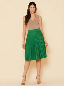 Women Skirts - Green - View 1