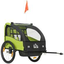 HOMCOM Baby Strollers - Green - View 5