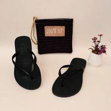 Women Flip-Flops - 紅木色 - 查看 2