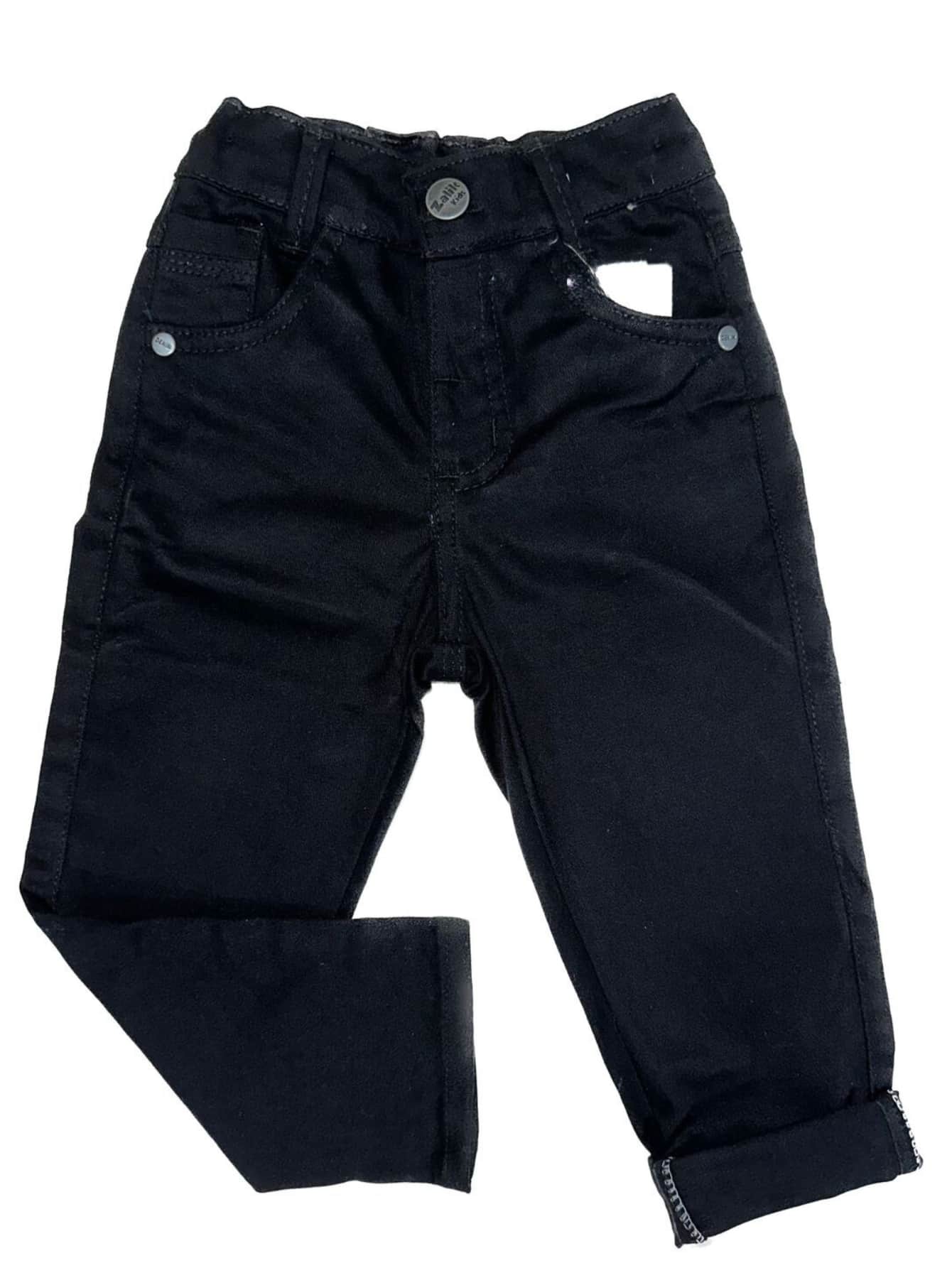 Young Boys Pants - 黑色 - 查看 1