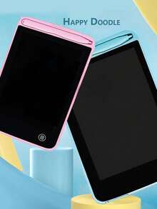 6.5 Inch Children Lcd Writing Tablet, Drawing Electronic Handwriting Board, Ebook Reader - Pink - View 3