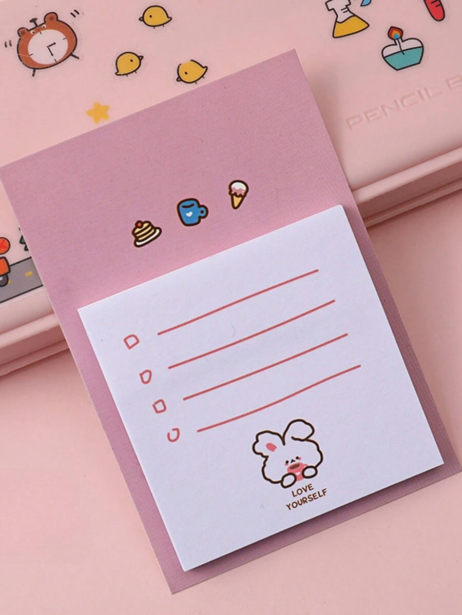 Purple Sticky Notes - Multicolor - View 1