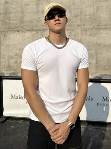 Men T-Shirts - 白色 - 查看 6