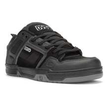 Tenis DVS Comanche 985 BLACK REFLECTIVE CHARCOAL NUBUCK - Negro - Ver 1