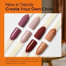 Dipping Powder Nail Kit With 4 Elegant Colors, Basic Liquid Set, Including Primer And Activator, Perfect For French Style Diy Manicure, Great For Beginners, Nail Salon Use. - Apricot - View 7