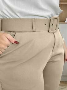 Women Pants - Màu be - Xem 6