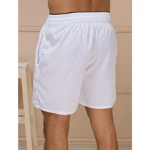 Tactel New Basic Print Los Angeles Bermuda Shorts For Men - 白色 - 查看 2