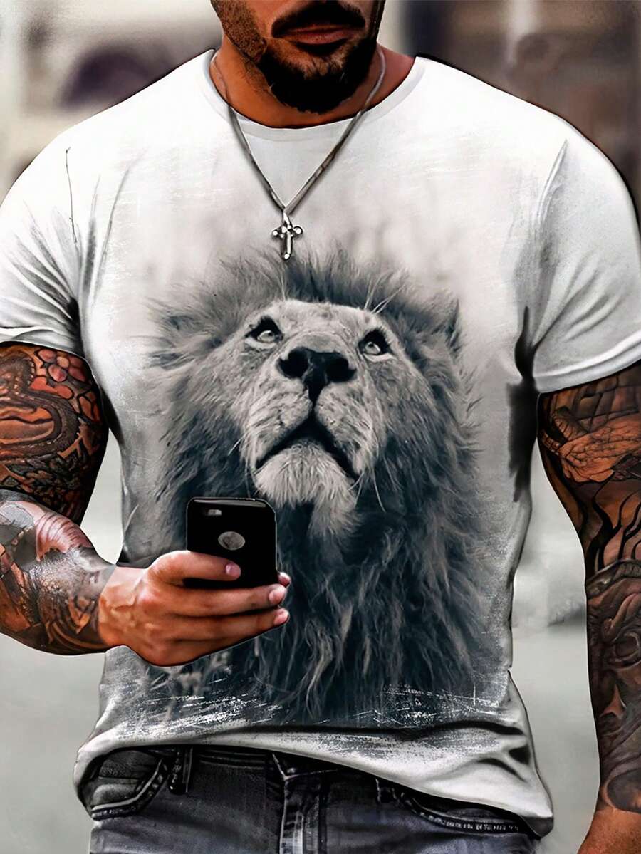 Men T-Shirts - trắng - Xem 1