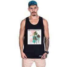 Kit Camiseta Regata Short Needstar Masculino Praia Verão Academia Passeio Califórnia