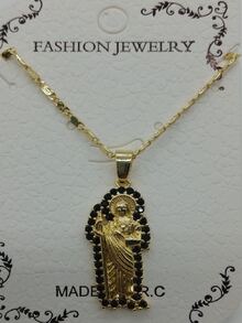 Collar Con  Colgante SN. Judas Unisex