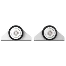 HOMCOM Herraje para Puerta Corredera 186 cm Kit de Accesorios para Puerta Corrediza de Madera con Riel de Metal y 2 Poleas Plateado - Plateado - Ver 8