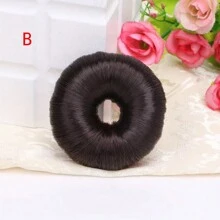 Women's Hair Bun Maker, Sweet Donut Bun Tool For Hairstyle Updo French Twist Ponytail, Artificial Hair Accessories Casual Hair Ties Ponytail Holders Hair Elastics Hair Rubber Bands Scrunchies Hair Rope Elastic Hair Tie, Hair Bobbles