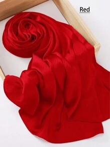 1pc Ladies' Knitted Stripe Pattern Scarf, Fashionable All-Match New Sunscreen Breathable Headband For Any Season Elegant - Multicolor - View 13