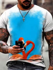 Men T-Shirts - 白色 - 查看 1