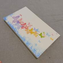 Pet Diy Paw Print Memorial Frame, Table Display, And 1 Set/2pcs Wash Free Ink Pad Included - White - View 9