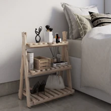 Floreira Vertical 3 Prateleiras Retrátil Compacta 100% Reflorestada