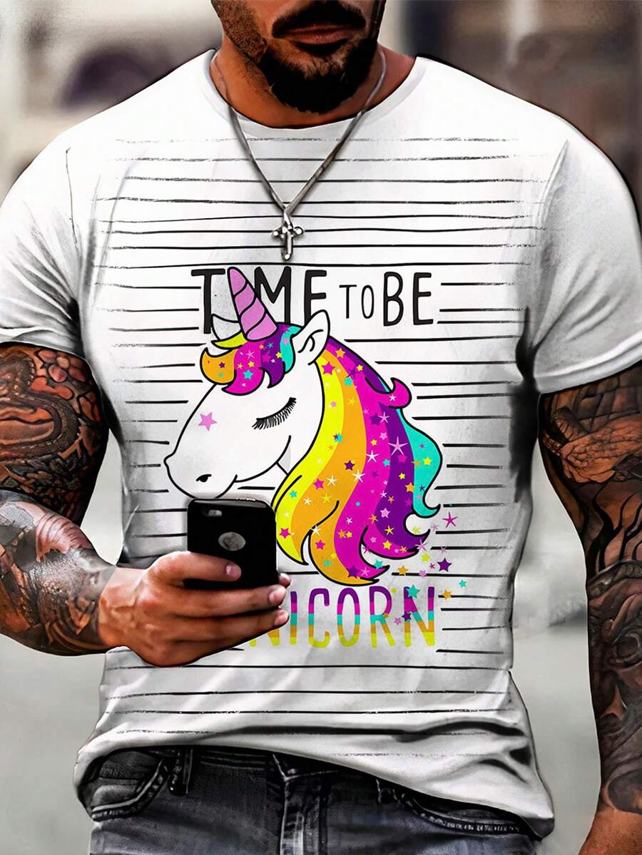 Men T-Shirts - 白色 - 查看 1