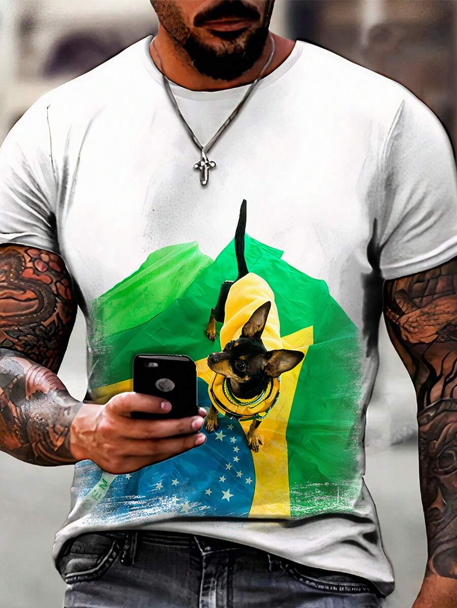 Men T-Shirts - trắng - Xem 1