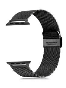 Stainless Steel Mesh Watch Band Compatible With Apple Watch As A Gift For Students Returning To School