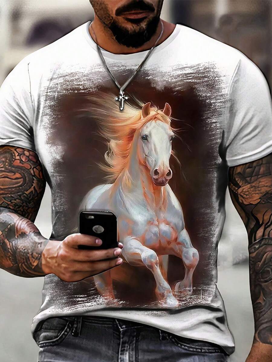 Men T-Shirts - trắng - Xem 1