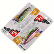 1pc Plaque De Fer À Coulage Rapide Poisson De Plomb 10g-15g-20g-32g-40gluya Appât Bionique Faux Appât Pêche Bar Mandarin Poisson Thon Accessoires De Pêche - COULEUR E - Voir 5