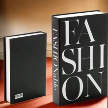 1pc Foldable Faux Book Decorative Object, Simple Design For Model Room Decoration Birthday - Multicolor - View 3