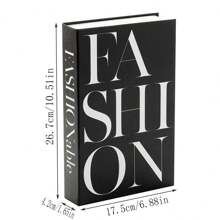 1pc Foldable Faux Book Decorative Object, Simple Design For Model Room Decoration Birthday - Multicolor - View 2
