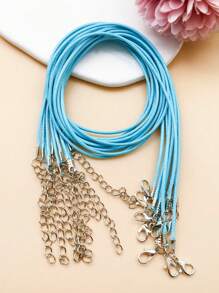50 Piezas Cordón Con Colores Surtidos Al Azar, Cordón De Cuerda De Cera Con Cierre Ajustable Para Hacer Collares Y Brazaletes Diy - Multicolor - Ver 12