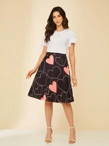 Women Skirts - 黑色 - 查看 1