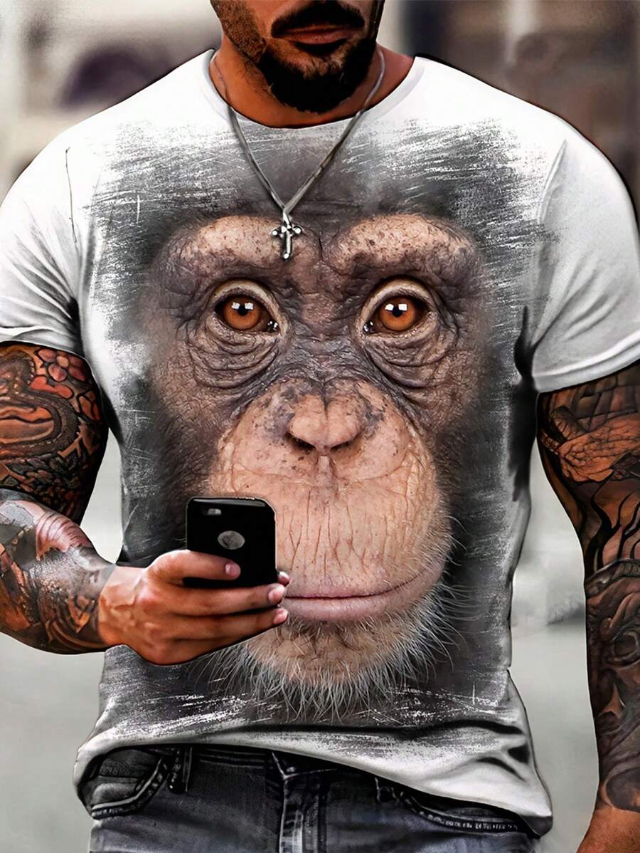 Men T-Shirts - trắng - Xem 1