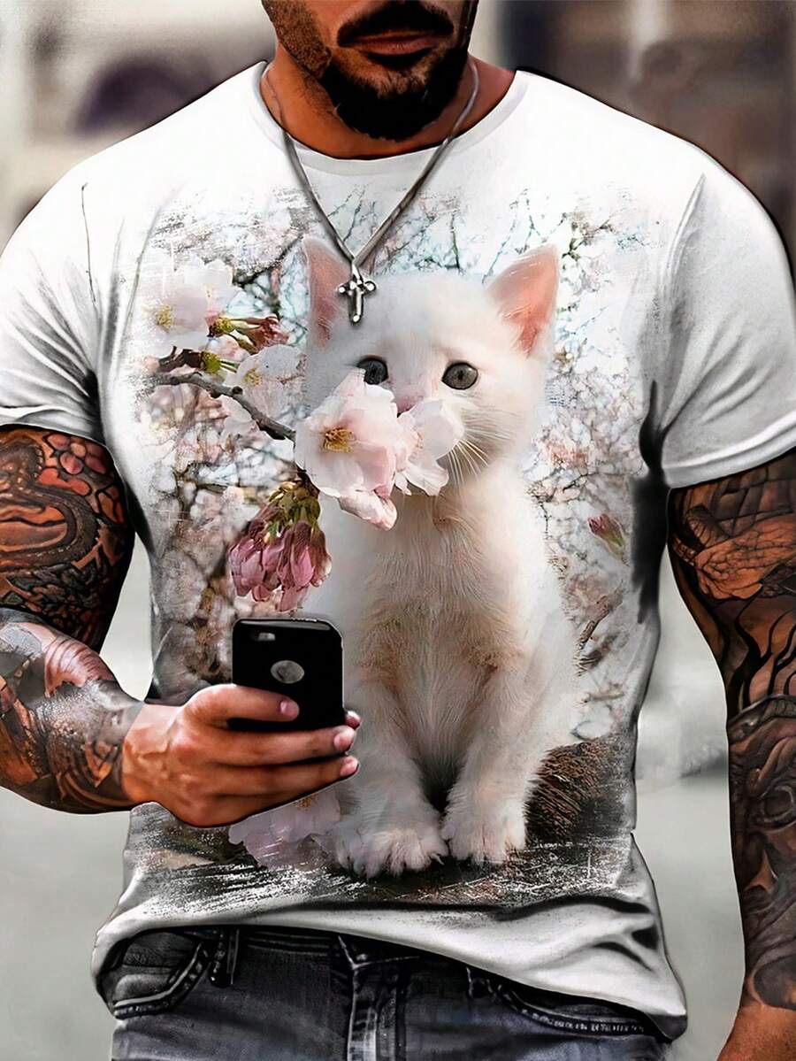 Men T-Shirts - trắng - Xem 1