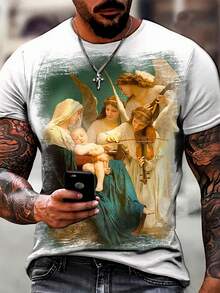 Men T-Shirts - trắng - Xem 1