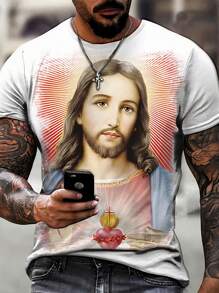 Men T-Shirts - trắng - Xem 1