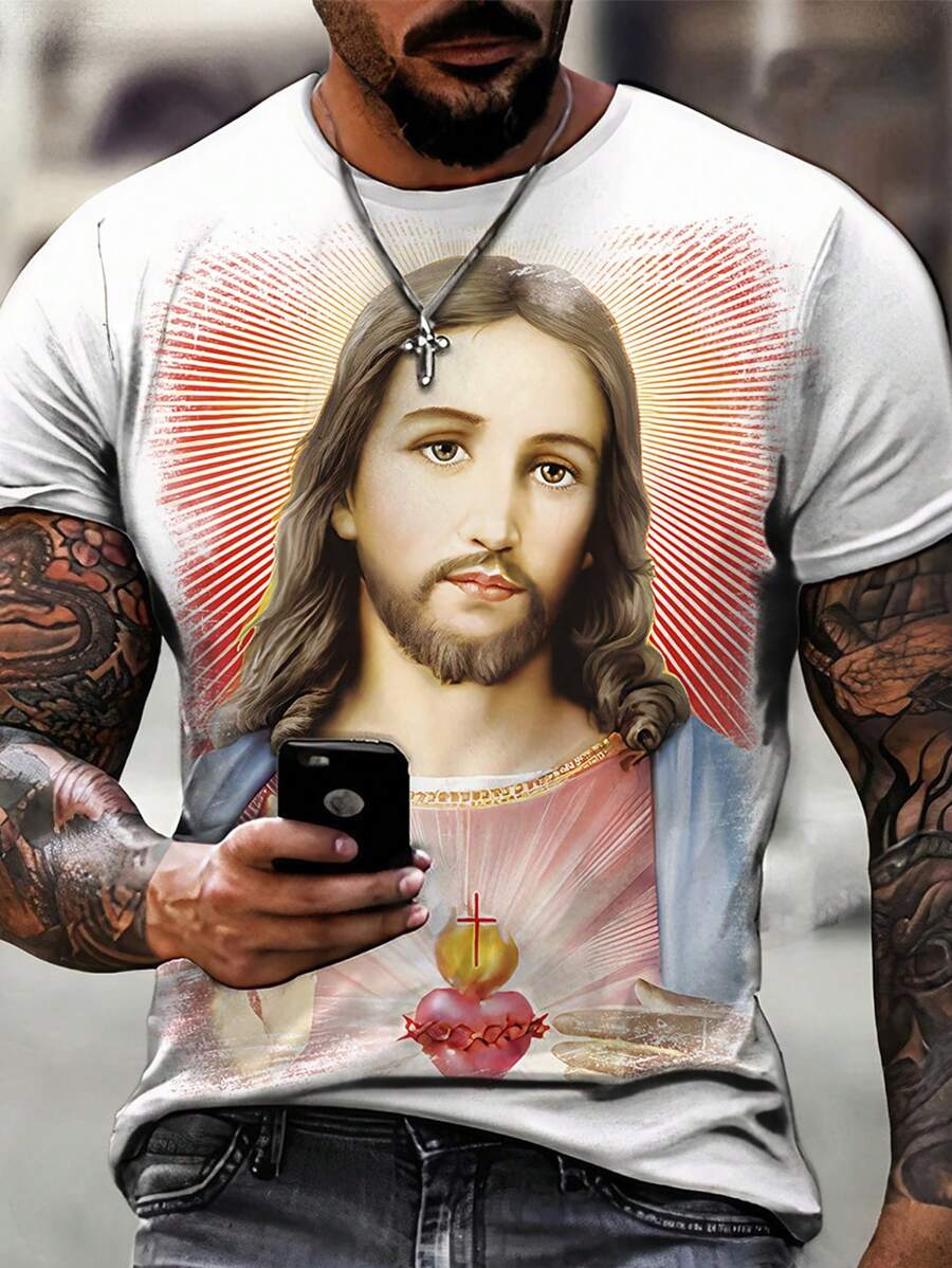 Men T-Shirts - trắng - Xem 1