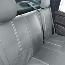 9pcs PU Leather Universal Car Seat Cover 5 Seats Waterproof Cushion,Car Seat Cover Full Set - 灰色 - 查看 2