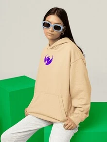 Men Sweatshirts - 卡其色 - 查看 5