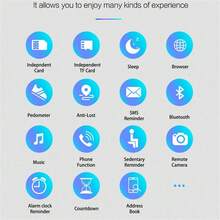 DZ09 Smart Watch Fitness Tracker Smart Watches 1.56" HD Color Screen Smartwatch Extra-Long Battery Life Sleep Monitor - Black - View 3