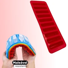 Ice Cube Mould - 紅色 - 查看 2