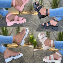 Women Platforms & Wedge Sandals - màu đen - Xem 2