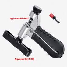 Mountain Bike Chain Tool - Chain Breaker, Chain Splitter, Chain Rivet Extractor, Chain Removal Tool, Compatible With Road Bikes - Black - View 5