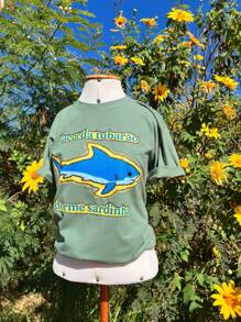 Women T-Shirts - Olive Green - View 1