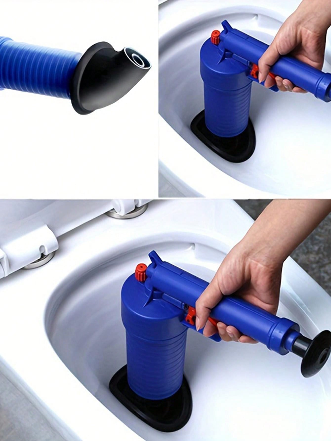 1pc Toilet Drain Blocker, One Shot, Hand Cranked Kitchen Toilet Pipe