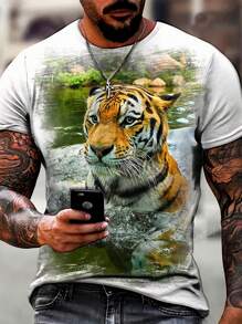 Men T-Shirts - trắng - Xem 1