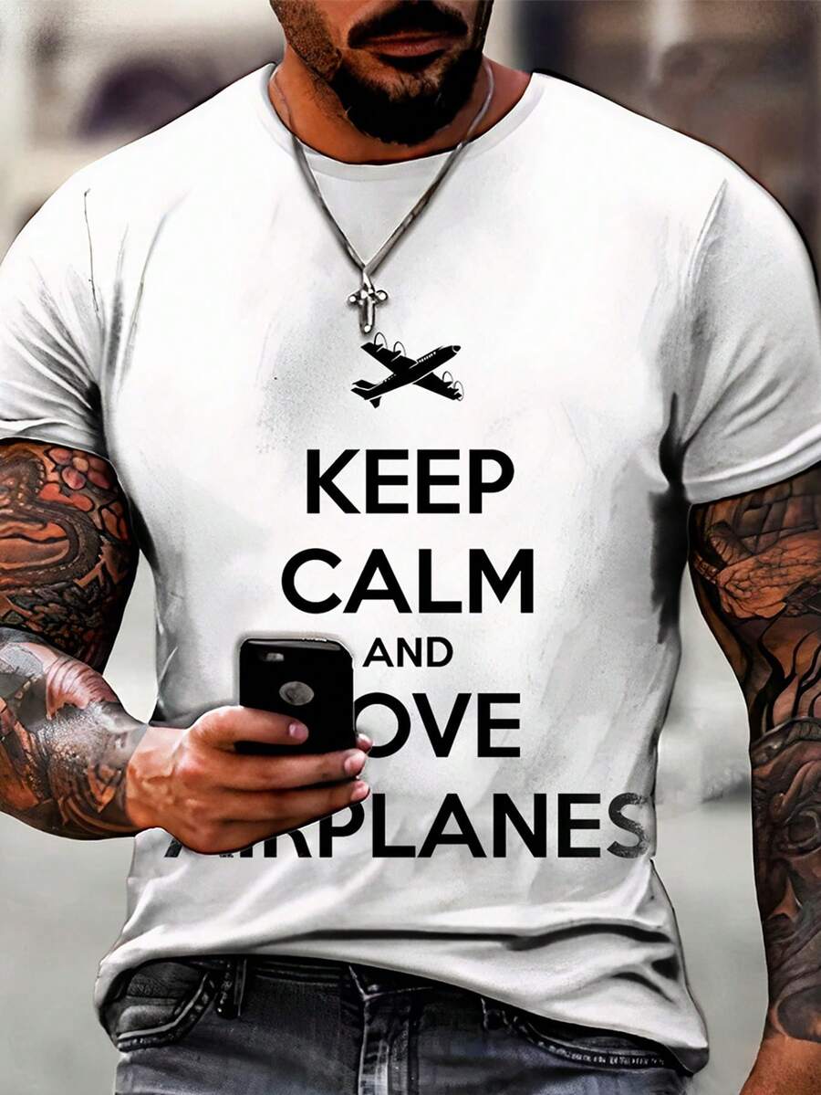 Men T-Shirts - 白色 - 查看 1