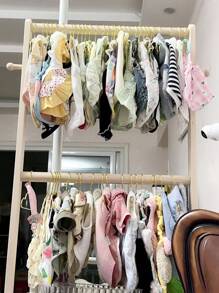 10pcs/Set Hangers, Gold Mini Hangers, Metal Small Hangers, Teddy Dogs, Cats, Puppets, Dolls, Pet Store Clothes Support